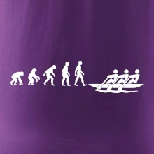 Evoluce veslování 3 lidi