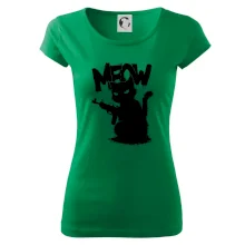 Meow kočka se zbraní