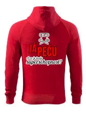 Já peču - tvoje superschopnost? rovný nápis