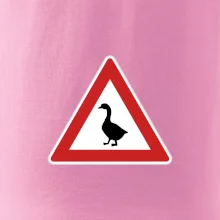 Dopravní značka - Pozor husa