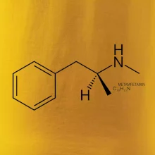Molekulární struktura pervitin