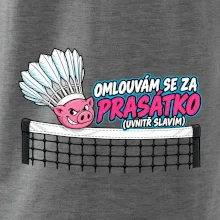 Badminton omluva za prasátko