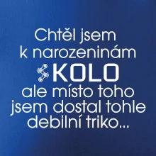 Chtěl jsem dostat k narozeninám kolo