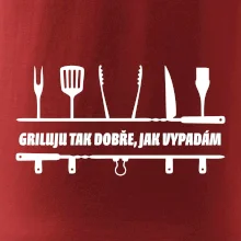 Griluju tak dobře, jak vypadám