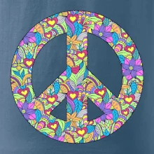 Peace symbol mandela