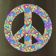 Peace symbol mandela