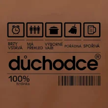 Čárový kód důchodce