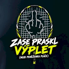 Badminton prasklý výplet