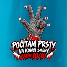 Řezník počítám prsty na konci směny