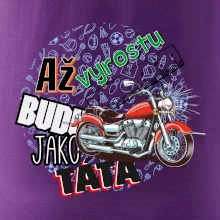 Až vyrostu budu jako táta - klasická motorka