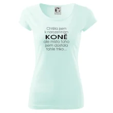 Chtěla jsem dostat k narozeninám koně