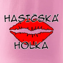 Hasičská holka - pusa
