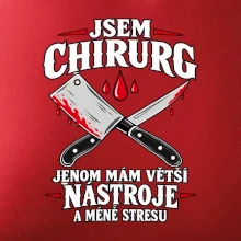 Řezník chirurg s většími nástroji
