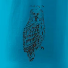 Puštík vousatý great gray owl