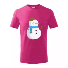 Sněhulák se šálou