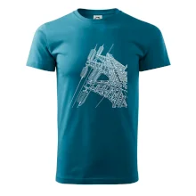 Nákres stožáru vysokého napětí