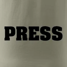 Novinář nápis - Press