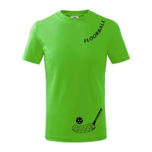 Floorball nápis šikmo