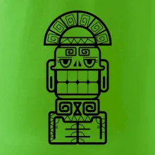 Mayové - socha se zuby