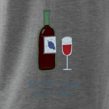 Šetřím vodu piju víno (studio-arte.cz)