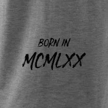 Born in - Římské číslo 1970