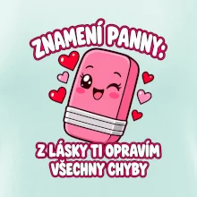 Znamení Panny Z lásky ti opravím všechny chyby