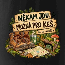 Někam jdu možná pro keš turistické boty