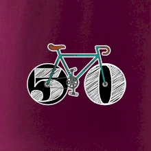 Narozeniny 50 let na kole