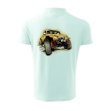 Žlutý offroad s navijákem