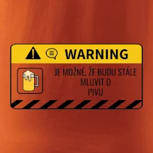Warning mluvení - pivo