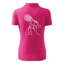 Tenistka  jednim tahem