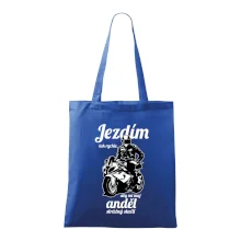 Silniční motorka - jezdím tak rychle, aby mi můj anděl strážný stačil