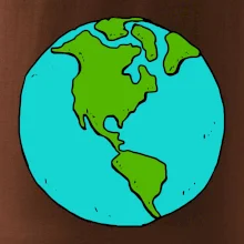 Planeta na prsu - Amerika