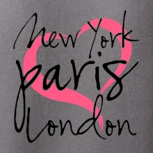 I love NYC Paris London
