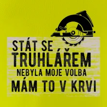 Stát se truhlářem nebyla moje volba