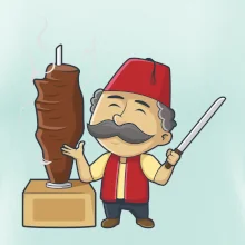 Kebab kuchař