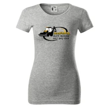 Bagrista v kruhu - vlastní nápis