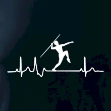 EKG hod oštěpem muž