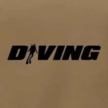 Diving nápis potápěč