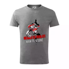 Nedalo se odolat, mám to v sobě silniční motorka