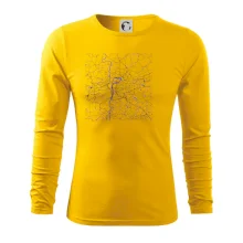 Praha - Mapa s vodními toky