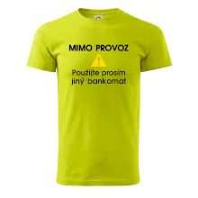 Mimo provoz - použijte jiný bankomat