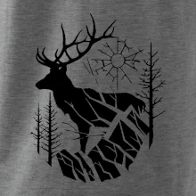 Jelen v lese křivky