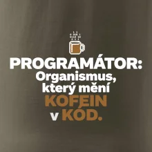 ROGRAMÁTOR Organismus, který mění kofein v kód
