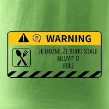 Warning mluvení - Jídlo