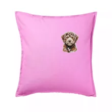 Lagotto romagnolo vyšívaná hlava na prsu