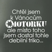 Chtěl jsem dostat motorku - Vánoce