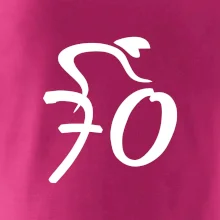 Cyklista slaví sedmdesátku (70)