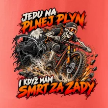 Kostlivec na horském kole ujíždí smrti