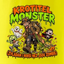 Unavený krotitel monster venčí malé příšerky